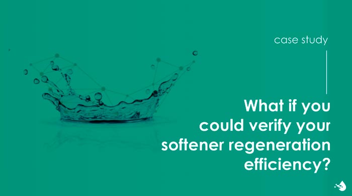 Image: What if you could verify your softener regeneration efficiency?